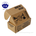 Durable kraft brown mailer packaging eco friendly boxes